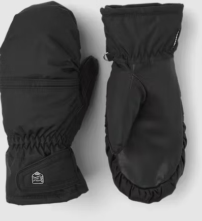Primaloft Leather Female - mitt - Black/black - strl 6