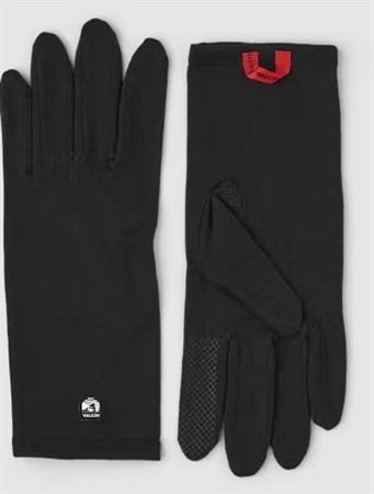 Merino Wool Liner Long - 5 finger - Black - Strl 10