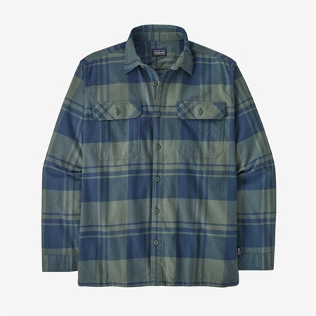 Men's Long-Sleeved Organic Cotton Midweight Fjord Flannel Shirt