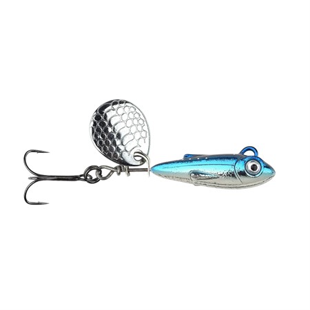 LARVA MICRO TAILSPIN CHR. BLUE 3.5CM 6GR