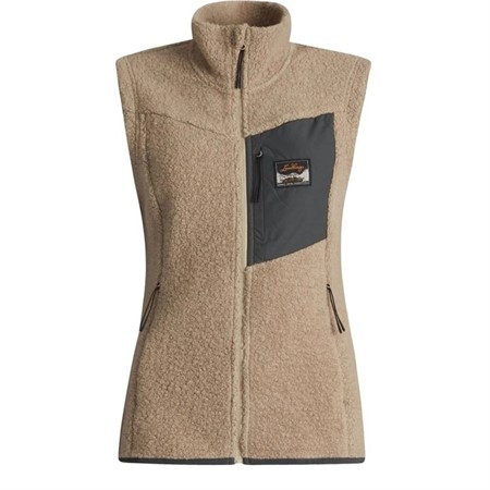 Flook Wool Pile Vest W