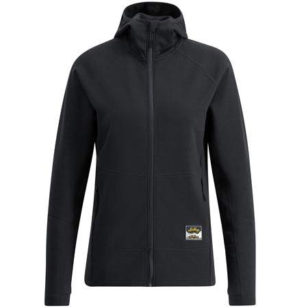 Tived Merino Hoodie W - Black - M