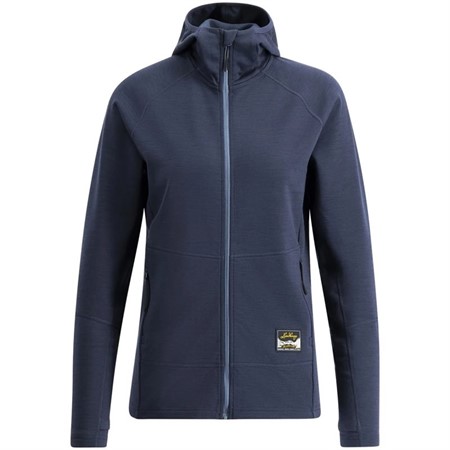 Tived Merino Hoodie W - Deep Blue - L
