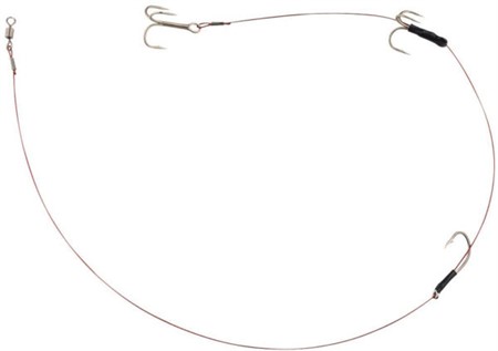 ADJUSTABLE DEADBAIT RIG D 45cm 6x1St.