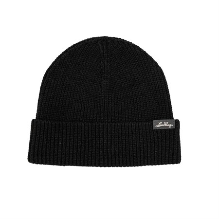 Core Ribbed Beanie - Black - OS