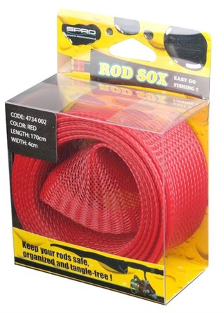 Rod Sox Tangle Free Red