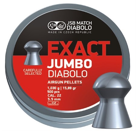 JSB Exact Jumbo, 5,52mm - 1,030g