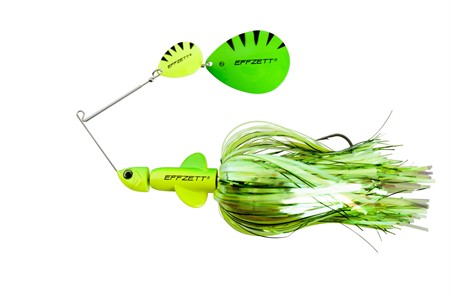 EFFZETT PIKE RATTLIN' SPINNERBAIT 20cm 56g Flou Yellow/Green