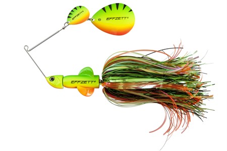 EFFZETT PIKE RATTLIN' SPINNERBAIT 20cm 56g Firetiger