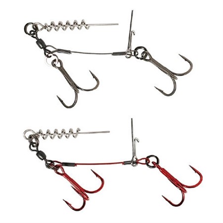 CARBON49 CORKSCREW STINGER 2x3/0 31KG 2PCS