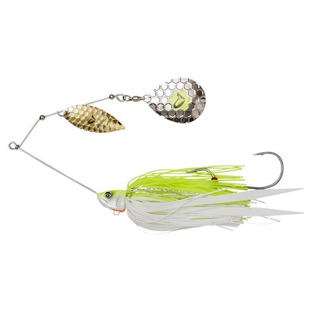 DA'BUSH SPINNERBAIT 18CM 42G SINKING YELLOW WHITE SILVER