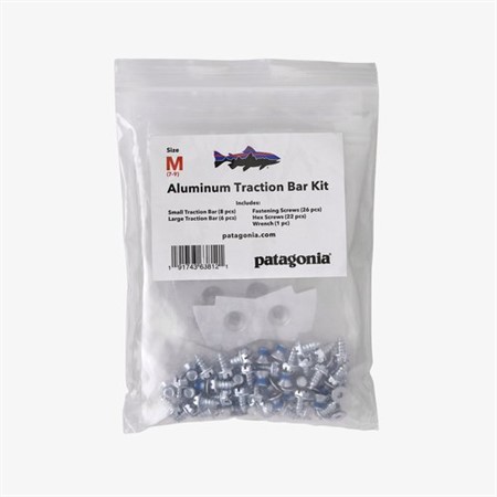 Foot Tractor Aluminum Bar Replacement Kit - Silver - M