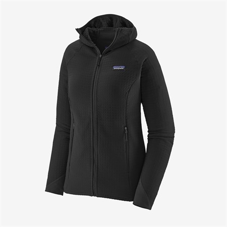 W's R2 TechFace Hoody - Black - L