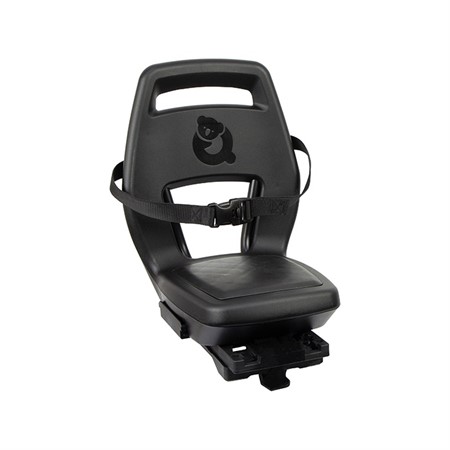 CYKELSÄTE QIBBEL 6+ FÖR AVS+ PKTH.HÅLL SVART