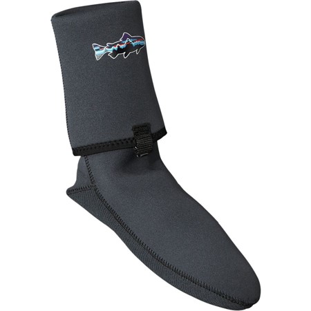 Neoprene Socks With Gravel Guard Forge Grey