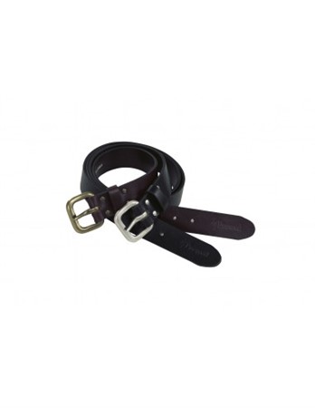 LEATHER 35 mm        BELT                 Black