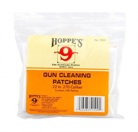 Gun Cleaning Patches .22-.270
