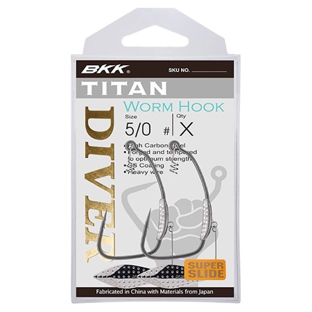 TITAN DIVER #4/0 / 4,8g Soft Bait Hook