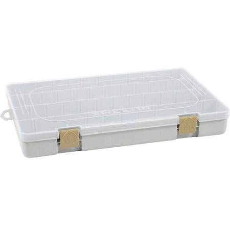 W3 Tackle Box 36x22,5x4,8cm Grey/Clear