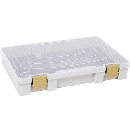 W3 Rig Box 28x19,5x4,5cm Grey/Clear