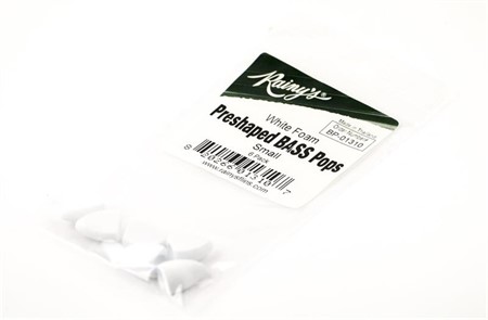 Preshaped Bass Pops S White