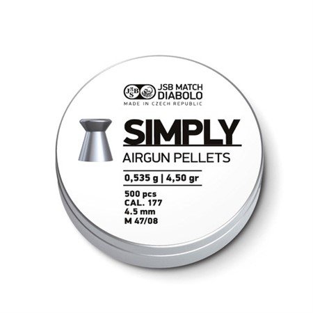 Diabolo Simply 4,5mm 500st