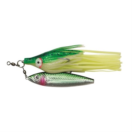 Kinetic Halibut Jigger 400g Green/Silver