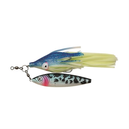 Kinetic Halibut Jigger 400g Blue/Dark Spots