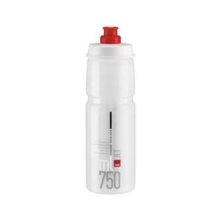 Elite Bottle Jet Clear Red 750ml