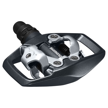 SHIMANO Pedal (SPD) PD-ED500 Dubbelsidig Mörkgrå