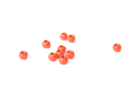 Tungsten Beads 2,7mm Fluo Red