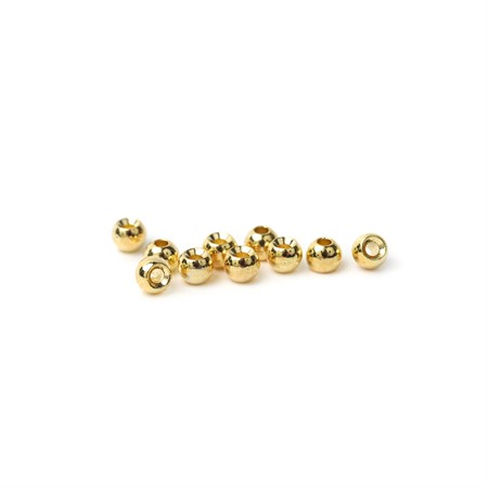 Tungsten Beads 4,6mm Gold