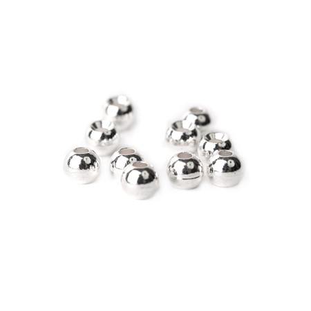 Tungsten Beads 4,6mm - Silver
