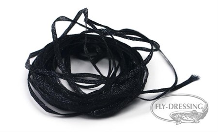 Mini Flat Fly Braid Black