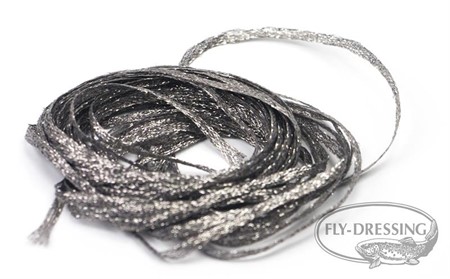Mini Flat Fly Braid Silver Minnow