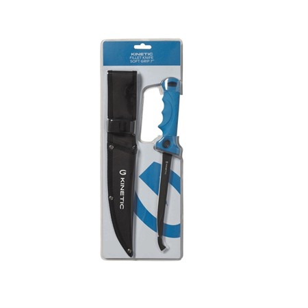 Kinetic Fillet Knife Soft Grip 7" Blue/Black