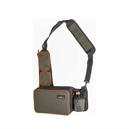 LURE SLINGBAG 1 BOX OLIVE MELANGE/ORANGE