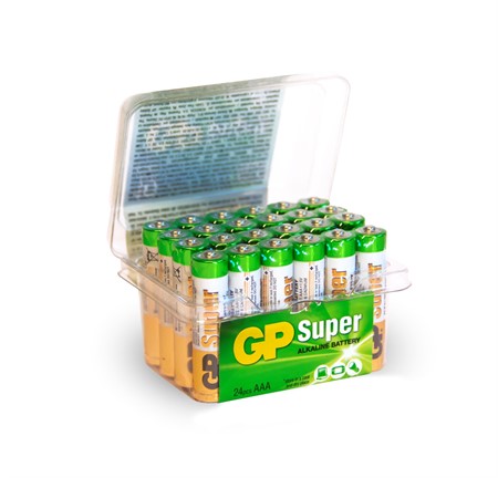 GP Super Batterier 24pcs