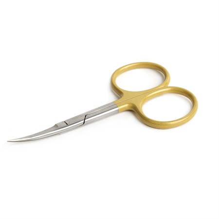 High Grade 4" Gold Scissor Curved