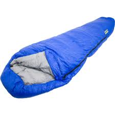 JR GEAR Sovsäck Down Sleeping Bag 250, Royal blue 2108x80x50 cm