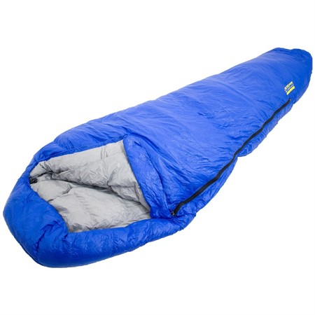 JR GEAR Sovsäck Down Sleeping Bag 250, Royal blue 2108x80x50 cm