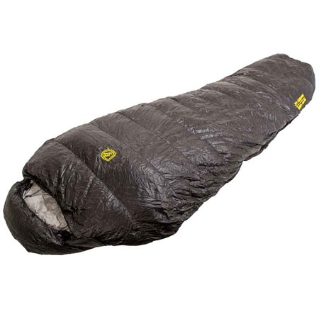 JR GEAR Sovsäck Down Sleeping Bag 350, Black 210x80x51cm