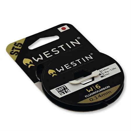 W6 ST5 FLUOROCARBON 20M 1,20MM 62KG 136,9LBS CLEAR