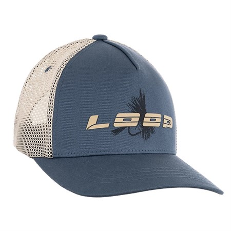 Loop Fly Trucker Cap, Blue Gray