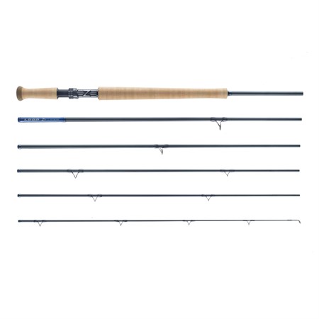 Loop ZT-Series Travel Rod, Double Hand, 15" #10, 6-piece, Fast