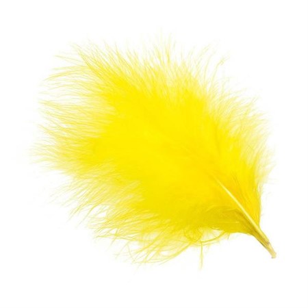 Select Marabou Plumes Yellow