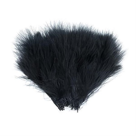 Strung Marabou Black