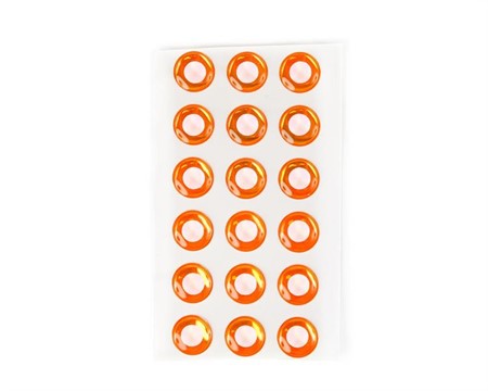 Epoxy Eyes 11mm White/Orange