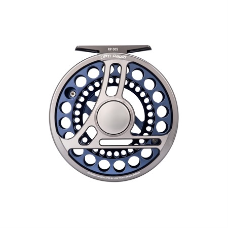Opti Reel - #5 Loop Opti Dryfly, Arctic Blue, Left