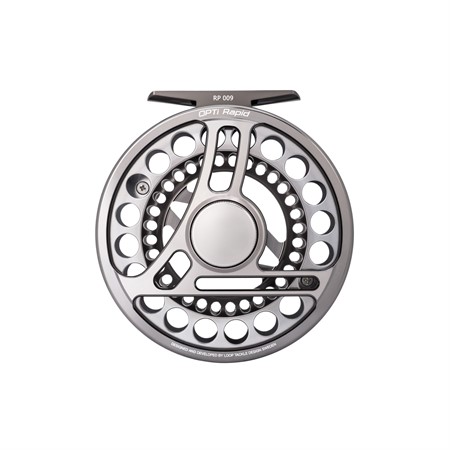 Opti Reel - #6 Loop Opti Rapid, Mist Silver, Left